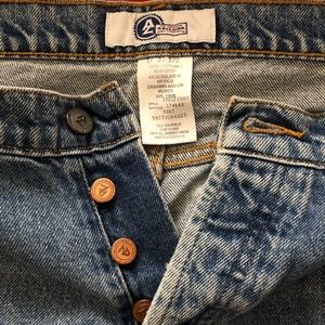 AZ Jean Company button fly jeans